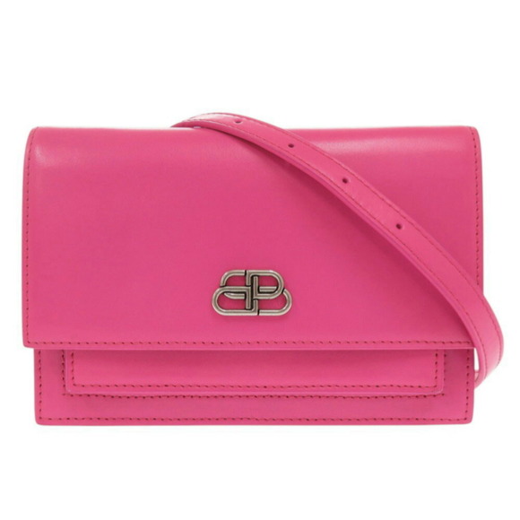 Like new Balenciaga Sharp XS leather pink waist bag/shoulder bag 0322BALENCIAGA - Picture 1 of 10